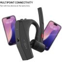Fixed наушники FIXTLK-P-BK, Bluetooth 5.2, 20-20kHz, 32&Omega;, 42dB, Микрофон, 20m, 110mAh, Qualcomm QCC3040