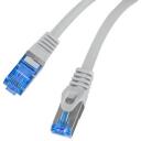 Lanberg kabelis, Patchcord kat.6a S/FTP, PCF6A-10CC-0025-S, 0.25m, 10Gbps, 500MHz, LSZH, CCA