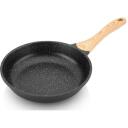 Eta Pann ETA792990000 TITANIUM II, 24cm, elektriline, induktsioon, gaas, klaaskeraamika, fikseeritud k&auml;epide, must