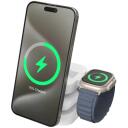 Hyper Bezvadu uzlādes statīvs HJ3320WHGL, 15W, 1x USB-C kabelis, 7x7x7.9cm, Qi2