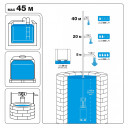 Augstspiediena sūkņi  DHP 7000A DAEWOO, 1000W, 6500l/h, 45m
