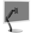Digitus Universālais LED/LCD monitora statīvs DA-90365, 17-27 collas, 6.5 kg, melns, gāzes atsperes, slīpums, pagrieziens
