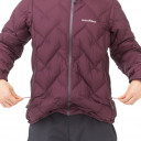 Jaka W PERMAFROST Light Down Parka, izmērs: XL, Maroon, 4548801716608 Mont-Bell