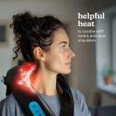 Homedics Massaažiseade NMS-275H, 4 massaažipunkti, 2 režiimi, 2 intensiivsust, soojendusfunktsioon, USB-C laadimine