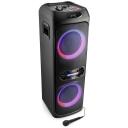 Jvc XS-EP624B, portatīvais skaļrunis, JVCXSEP624B, 240W, Bluetooth 5.0, FM 87.5-108MHz, 30 iepriek&scaron; iestatītas stacijas, 1xUSB