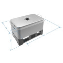 Lauko stalo rūkykla &ndash; FAMILIAL BROWIN 330006, 49x27x27 cm, 3.92 kg