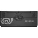Genesis THOR 230 klaviatūra NKG-2108, bezvadu, Outemu Silent Lemon, RGB, 25 apgaismojuma režīmi, 3000 mAh akumulators