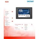 Patriot SSD 1TB P220 P220S1TB25, 550MB/s, 500MB/s, 1TB, SATA III, 50K IOPS, 2,5 colio