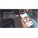 Ezviz DB2C CS-DB2C Nutikas Uksekell Juhtmevaba HD 1080p Aku Helimooduli Komplektiga Valge