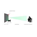 Elite Screens AR90H-CLR3 Projekcijas ekrāns, fiksēts rāmis, 100", 16:9, 40kg, 46kg, 0.22m&sup3;, 4 gab.