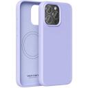Vention KUFV0-40 Silikoonkorpus iPhone 15 Pro Max, lilla, N52 x 38 magnetid, 7N-8.5N, vedel silikoon, MagSafe tugi