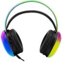 Tracer Austiņas TRASLU47627, 240g, 20-20000Hz, 50mm, 32&Omega;, 3.5mm, USB, RGB apgaismojums, fiksēts mikrofons
