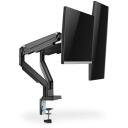 Digitus Lauahoidik DA-90395, 2x32'', 18kg, 33.5cm, must, VESA 75x75, 100x100, teras, plastmass, alumiinium