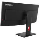 Lenovo ThinkVision T34WD-40 64AEGAT1EU, 3440 x 1440, 120 Hz, 4 ms, 300 cd/m&sup2;, 1 HDMI, USB 3.2 Gen 1 keskpunkt, kumer