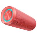Qcy SP7 bezvadu skaļrunis SP7 red, 10W + 30W, 14h, IPX7, Bluetooth 5.4, RGB apgaismojums, TWS