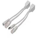 Digitus pasīvo PoE kabeļu komplekts DN-95001, 1 x RJ-45(sievi&scaron;ķā) uz RJ-45(vīri&scaron;ķo), strāvas ligzda 5,5 mm(vīri&scaron;ķā)