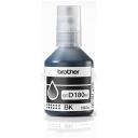 Brother Tintes pudele BTD180BK, 108ml, līdz 7500 lapām, melna, oriģināla, saderīga ar DCP-T580DW