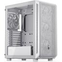 Endorfy Корпус ПК Arx 500 White EY2A018, 3x140mm передние вентиляторы, 1x140mm задний вентилятор, USB-C 10Gbps