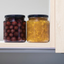 580 ml purk musta &Oslash;82/6 kaanega - 6 tk BROWIN 132585, klaas, 9.4x11x9.4 cm