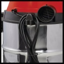 Mitrs/sauss putekļu sūcējs, EINHELL, 2342188, 30l nerūsējo&scaron;ā tērauda tvertne, 1500 W jauda, 2.5 m &scaron;ļūtene