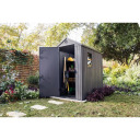 Dārza šķūnis Darwin 4x6 KETER 29209417939 125.8x184x205cm pelēks