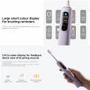 Elektriline hambahari 4 puhastusrežiimi 2 otsiku ja laetava akuga Oscillation Electric Toothbrush Pro Valge BHR07ZYEU Xiaomi