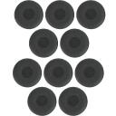Jabra nahast k&otilde;rvapadjad Evolve 20-65 14101-46, 10 tk, must, &uuml;hilduv JABRA EVOLVE 20-65