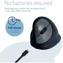 R-Go Tools R-GO HE Break hiir, RGOHEWLL, 2400 DPI, 5 nuppu, Bluetooth, aku, must