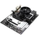 Xilence CPU Охладитель A200 XC033, 92mm, 2200RPM, 25dB, 89W, 3-pin, черный, легкий алюминий, 2 года гарантии
