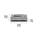 Kaste ar 13 iedalījumiem, 250x170x41mm ORG-13 Truper