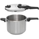 Jata Auk&scaron;to slėgio katilas HOLL2228, 8L, 240mm, Nerūdijantis plienas, Tinka elektrinėms, dujinėms, indukcinėms, keraminėms