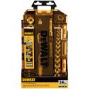 Dewalt T&ouml;&ouml;riistade komplekt DWMT45034-0 142 tk, 1/4" ja 3/8" 6 pt, 72-hamba mutriv&otilde;ti, plastikkorpus, ladustamine