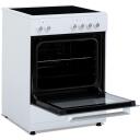 Simfer Plīts 6043SEDBB, 60cm, 60cm, 62L, A, Freestanding, Mehāniskā kontrole, Balta