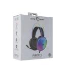 White Shark Laidinis žaidimų ausinės FIREFLY-B, 250g, 20-20000Hz, 117dB, 2x3.5mm, USB, 50mm, RGB ap&scaron;vietimas
