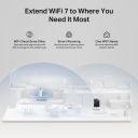 BE3600 kahetu Wi-Fi 7 ulatus, TP-Link, RE235BE, 2882/688 Mbit/s, 1&times; 2.5 Gbps Ethernet port