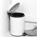 Beldray Miskaste LA038098WHT2FPEU7, 3L, balta, nerūsējo&scaron;ais tērauds, viegli aizverams vāks, soļu pedālis