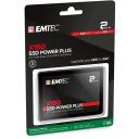 Emtec SSD 2.5 Sata X150 2000GB Power Plus ECSSD2TX150, 2 TB, 520 MB/s, 500 MB/s, SATA III 6 Gb/s, 2 000 000 stundu