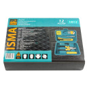 Instrumentu komplekts, ISMA, IS-10012, 12 gab., plastmasas kārba