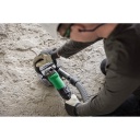 Betona slīpma&scaron;īna, HIKOKI, GM13YWSZ, 1900 W, 125 mm, mainīgs ātrums, viegla konstrukcija, efektīva putekļu izsūknē&scaron;ana