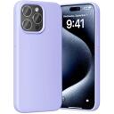 Vention KUFV0-40 Silikoonkorpus iPhone 15 Pro Max, lilla, N52 x 38 magnetid, 7N-8.5N, vedel silikoon, MagSafe tugi
