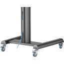 Sbox grīdas/mobilais statīvs FS-446-2, 37-70 collu, 70kg, 600x400, augstuma regulē&scaron;ana 1200-1600mm, kabeļu pārvaldība