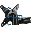 Arctic Кронштейн для монитора AEMNT00020A, 2.45 кг, Черный, 43 см, 13.5 см, 8.4 см, Алюминий, Сталь, Поверхностный, 100 x 100