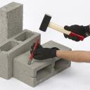 Aukstais kalts 10, 12, 16mm - 3 gab KREATOR KRTH23803 Galvas platums 10 mm / 12 mm / 16 mm Garums 140 mm / 150 mm / 160 mm