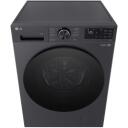 LG Skalbimo ma&scaron;ina F4X5011TBB, 11 kg, 1400 RPM, A energijos klasė, Wi-Fi, matinė juoda, garų funkcija, tiesioginis variklis