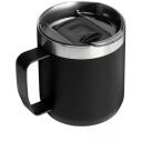 Stanley Puodelis The Everyday Camp Mug 0,35L 28130940081, 290g, Juodas, 0,35L, nerūdijantis plienas, &scaron;iltas iki 1,5h