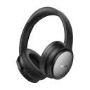 EarFun HP220B Tune Pro Wireless TWS bezvadu austiņas Bluetooth 5.4 Hybrid ANC aktīvā trok&scaron;ņu slāpē&scaron;ana Hi-Res Audio 40 mm + 10 mm skaļruņi līdz 120 st akumulatora darbības laiks melns