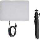 Tracer Paneļa lampa TRAOSW47707, 13 W, 1190 lm, 24 LED, DC 5V, 3000-6500 K, statīvs, spilgtuma regulē&scaron;ana