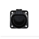 EV Charge ümmargune seinale kinnitatav Type 2 elektrisõiduki kaablihoidik, must