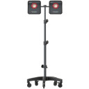 Prožektori alus, ratastel, 0,9-1,9 m; 03.5682 Scangrip