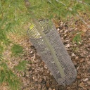 QUADRA 10 - Plastmasas aizsargsiets pelēks, 1x5m 72020112